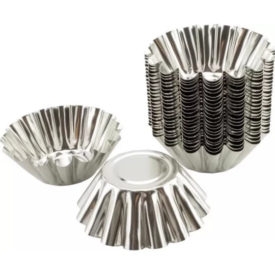 Forma de copt, cosulete, tabla cositorita, set 20 bucati